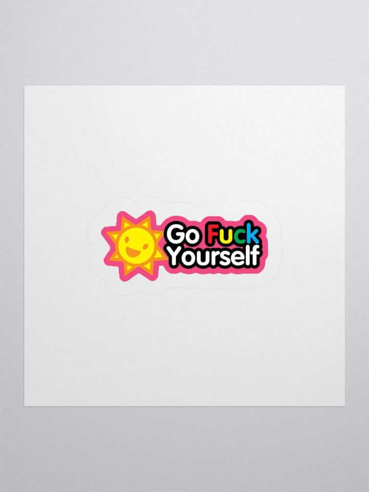 Sunny Disposition Kiss Cut Stickers product image (4)