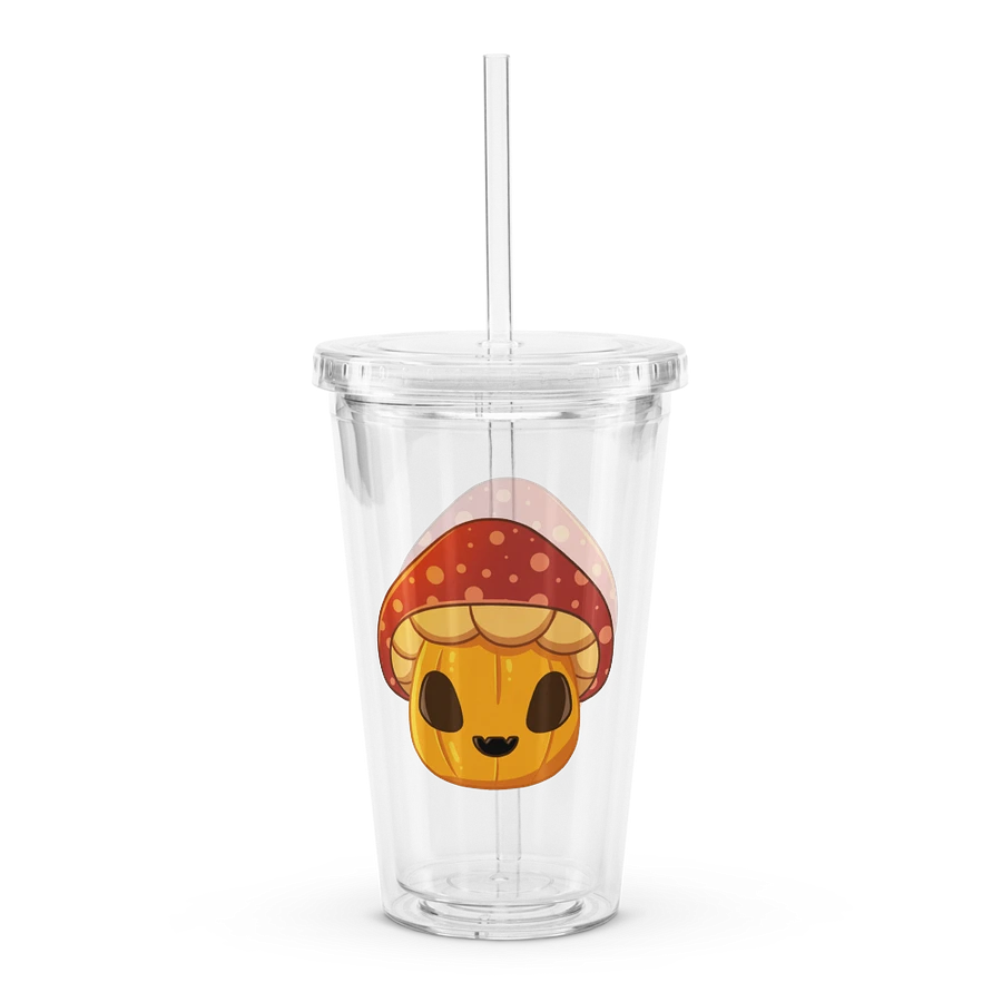 Mushie Pumpkin Plastic Tumbler product image (4)