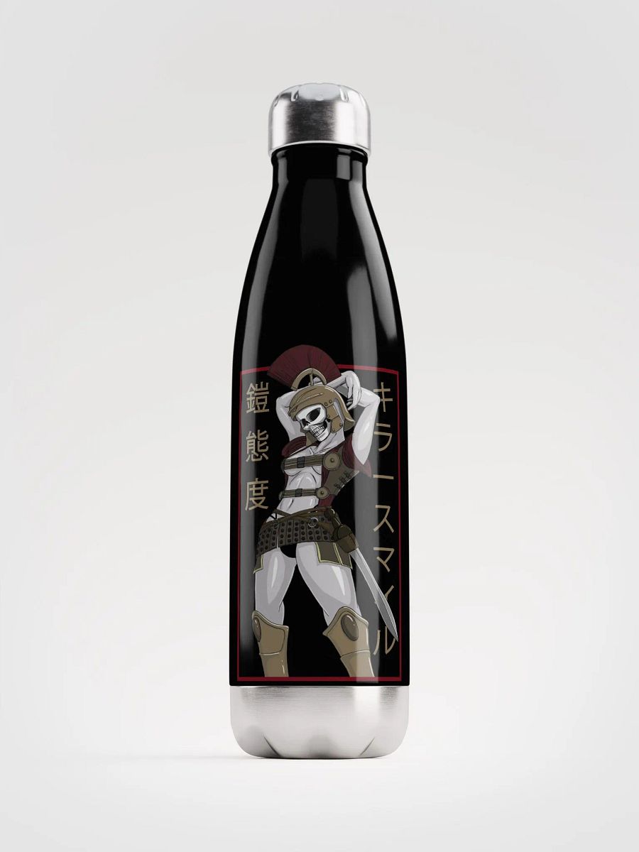 Armor, Attitude, Killer Smile Stainless Steel Water Bottle product image (1)