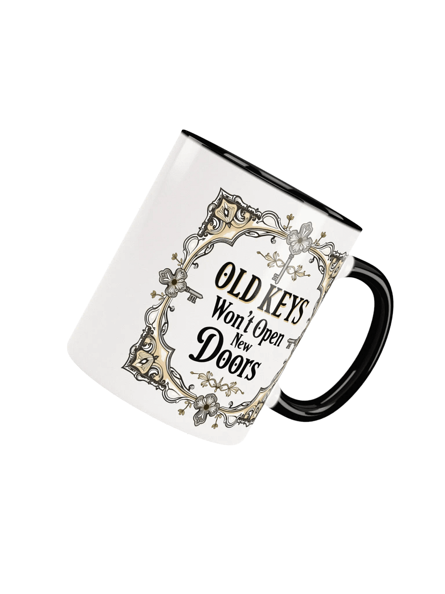 Old Keys Won't Open New Doors Mug – Embrace Growth, Healing, and New Beginnings product image (4)