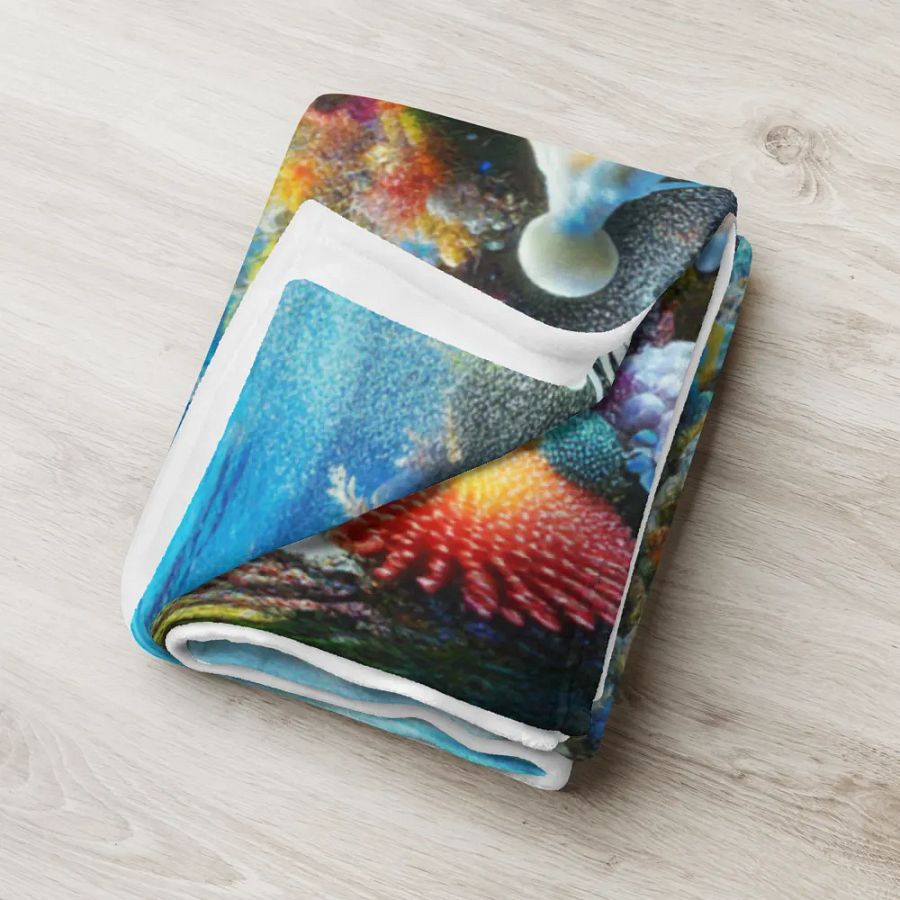 Under The Sea Throw Blanket product image (6)