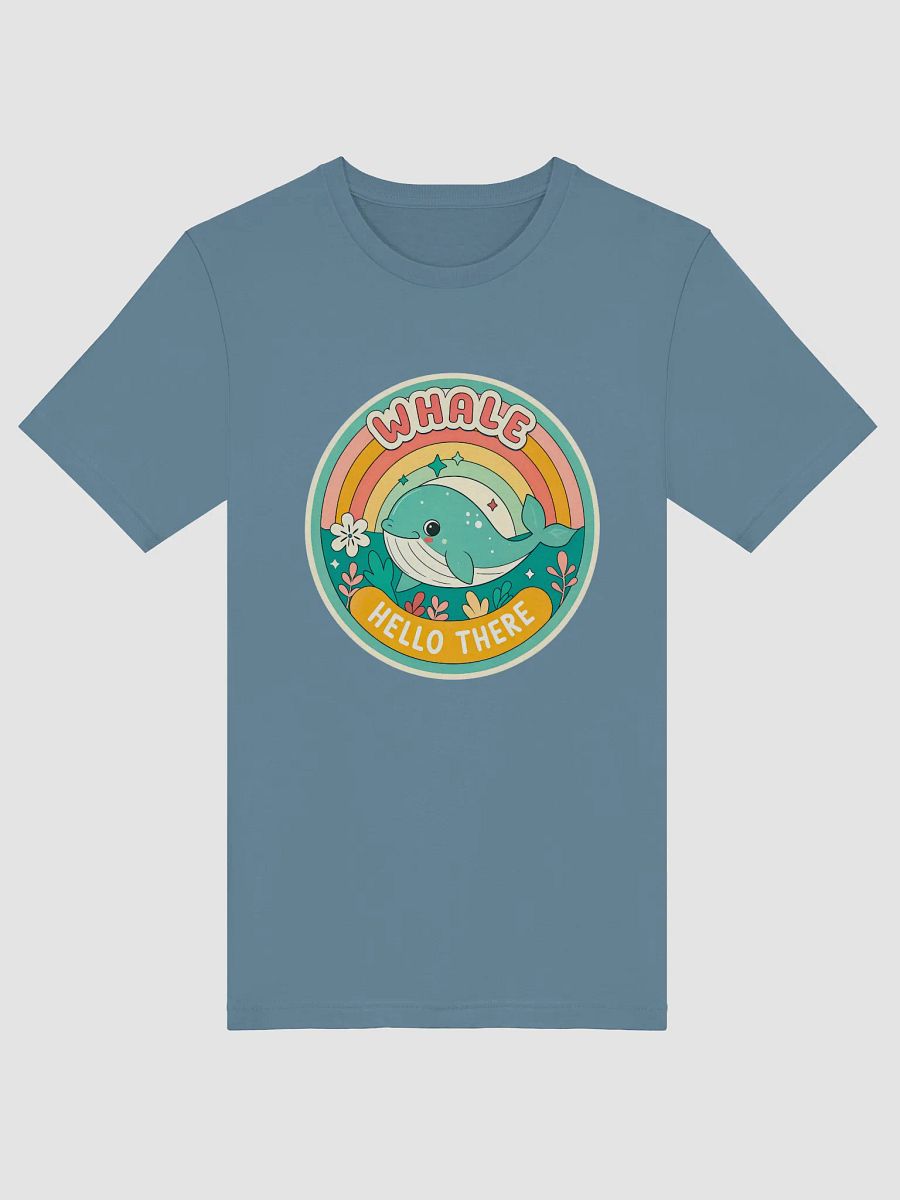 Whimsical Whale Rainbow T-Shirt product image (8)