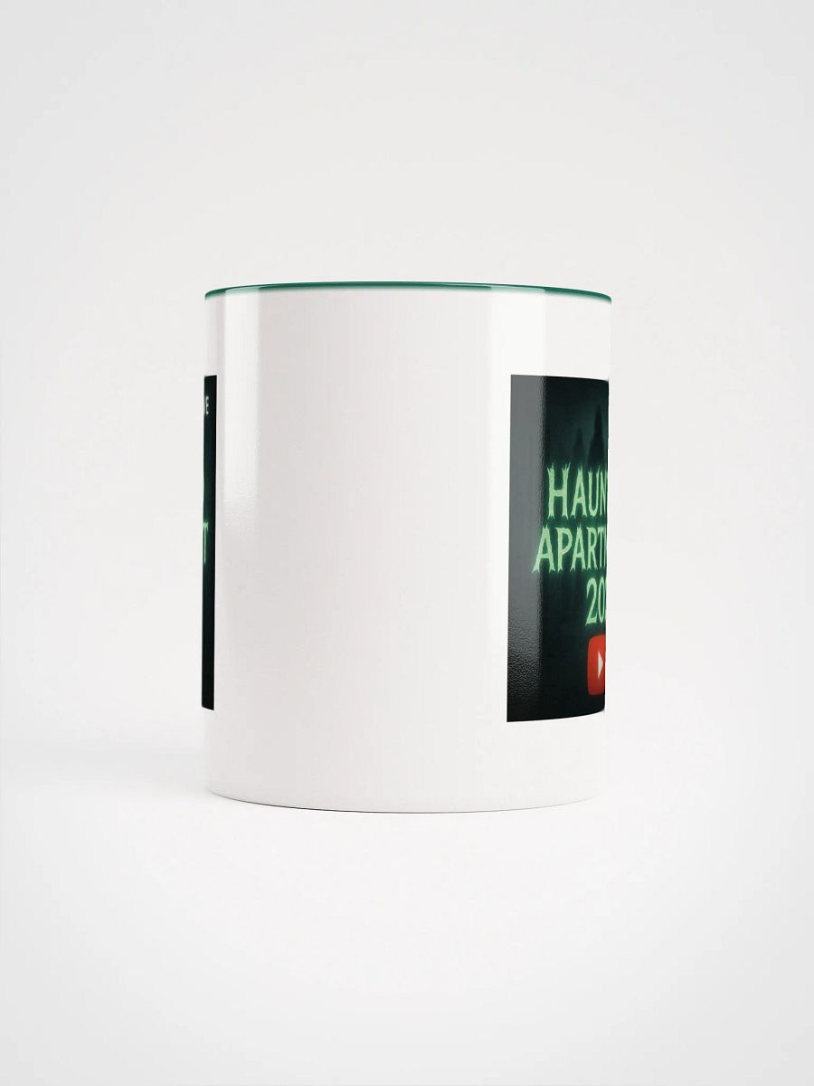 Haunted Apartment 202 Mug (White & Green) product image (9)