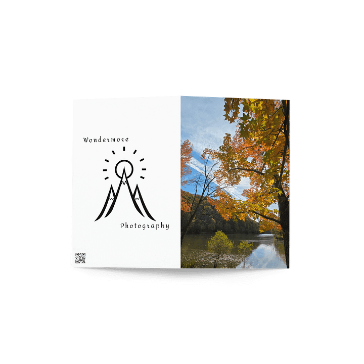 Autumn Serenity Greeting Card (blank) product image (4)