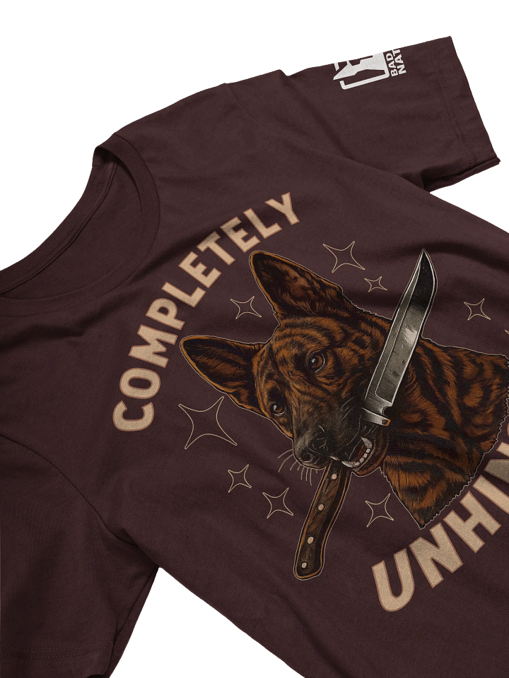 Completely Unhinged Dutch Shepherd - PREMIUM ADULT UNISEX T-SHIRT ***NEW LARGER PRINT product image (2)
