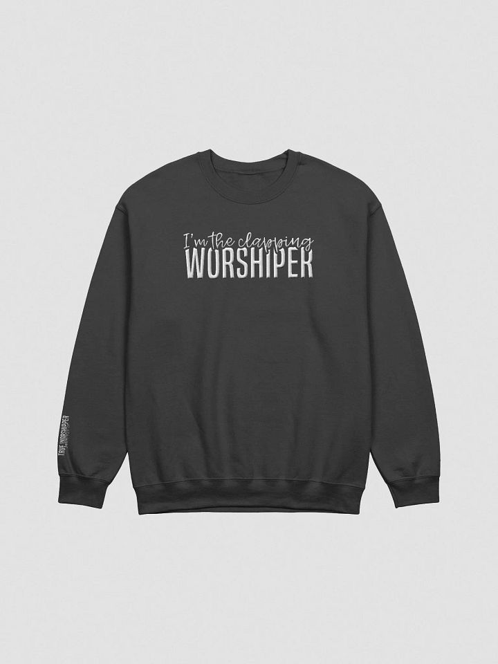 The Clapping Worshipper Embroidered Sweatshirt – True Worshipper Collection product image (8)