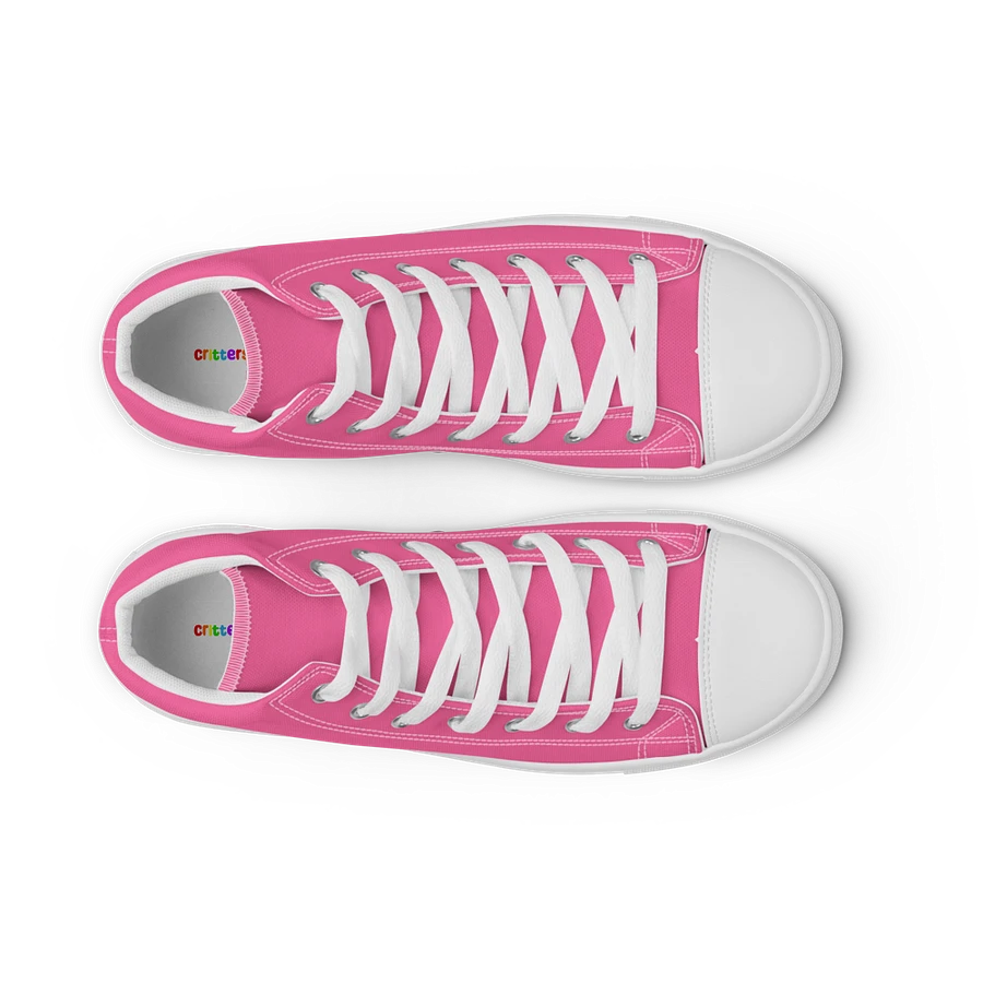 Pink and White Flower Sneakers product image (52)