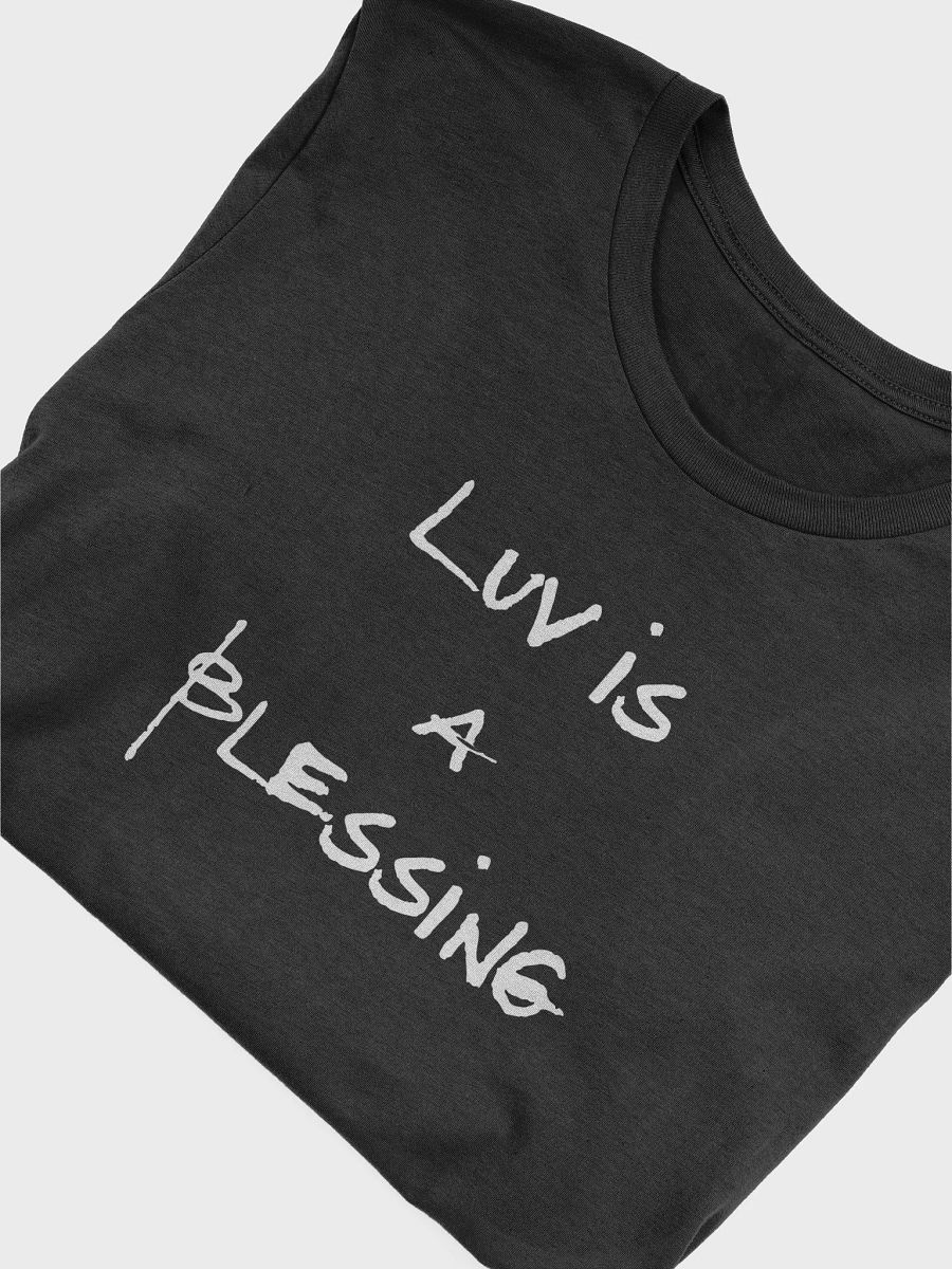 luv is a blessing t-shirt product image (5)