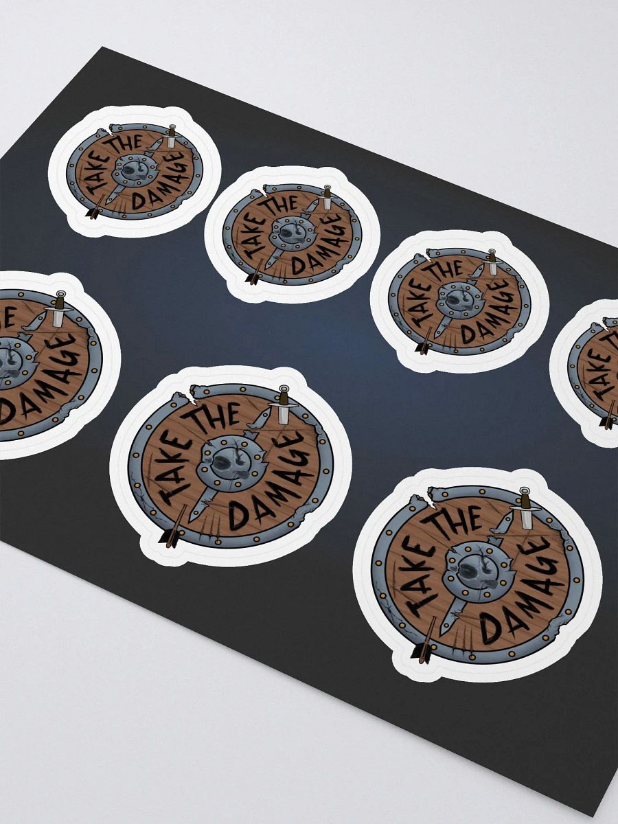 TTD Kiss Cut 6 Sticker Sheet product image (1)
