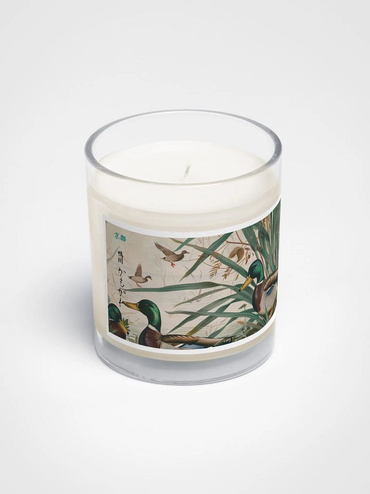 “Kyoto Kamogawa River.” Tranquil Duck Pond Soy Candle product image (2)