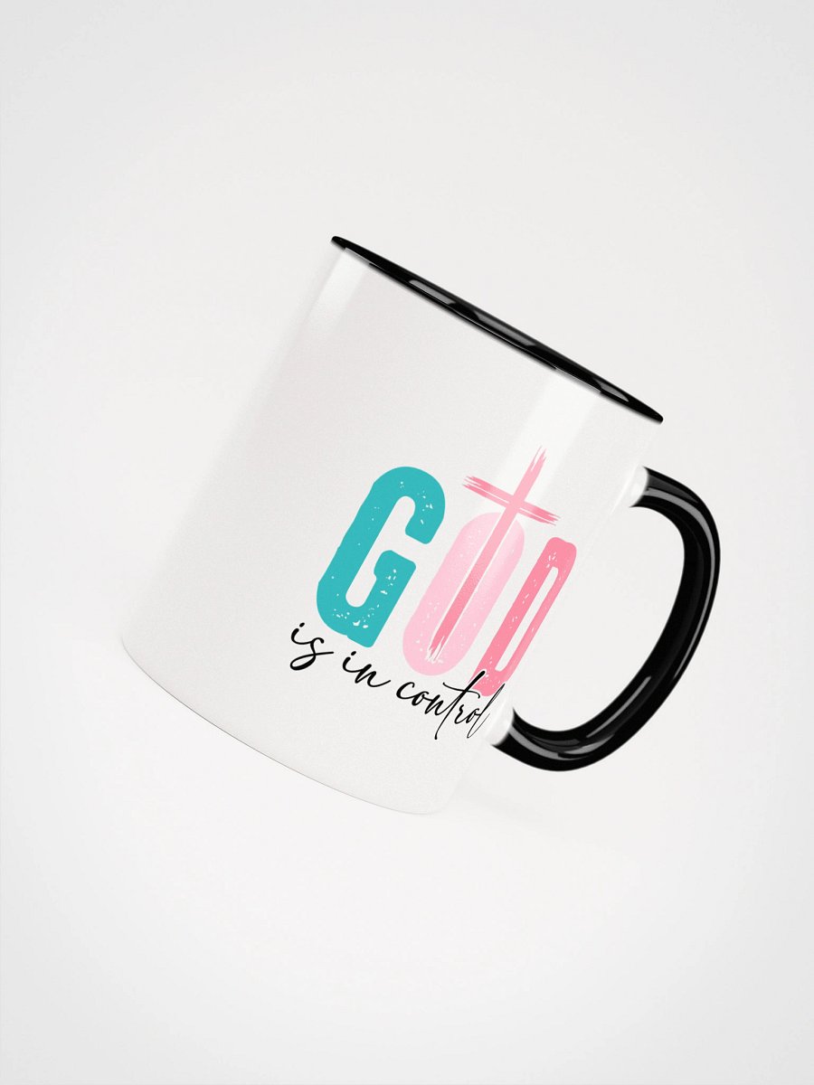 God Is In Control Christian Inspirational Ceramic Coffee Mug product image (4)