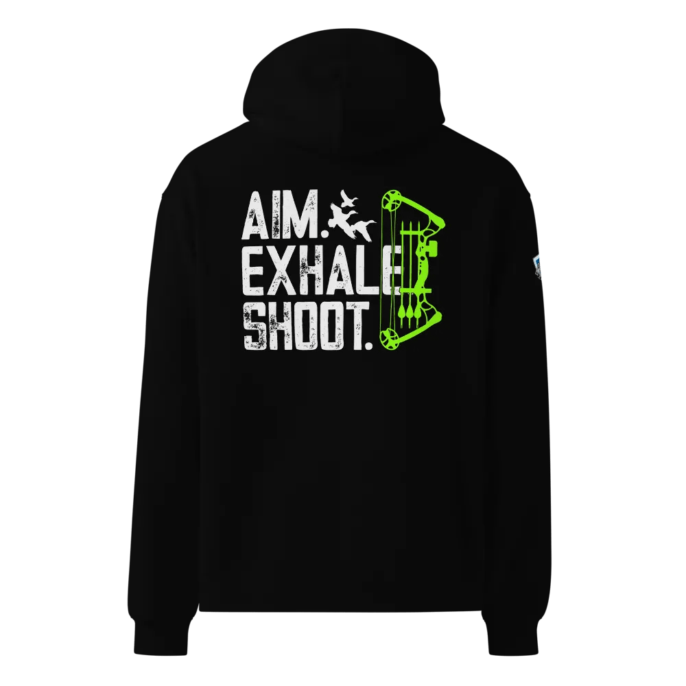 GHTVHub-Aim, Exhale, Shoot Cozy Comfort Oversized Hoodie product image (1)