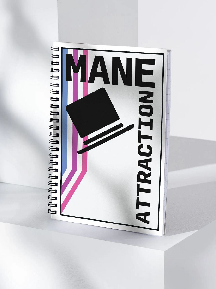 MA Top Hat Spiral Notebook product image (4)