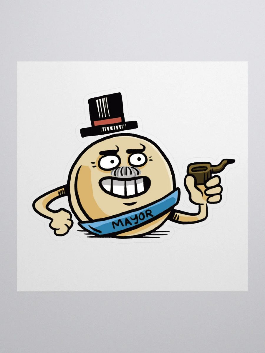 Mayor Bagel (Sticker) product image (1)