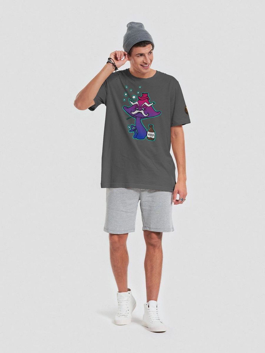 Bi Pride Tipsy Mushroom T-Shirt product image (4)