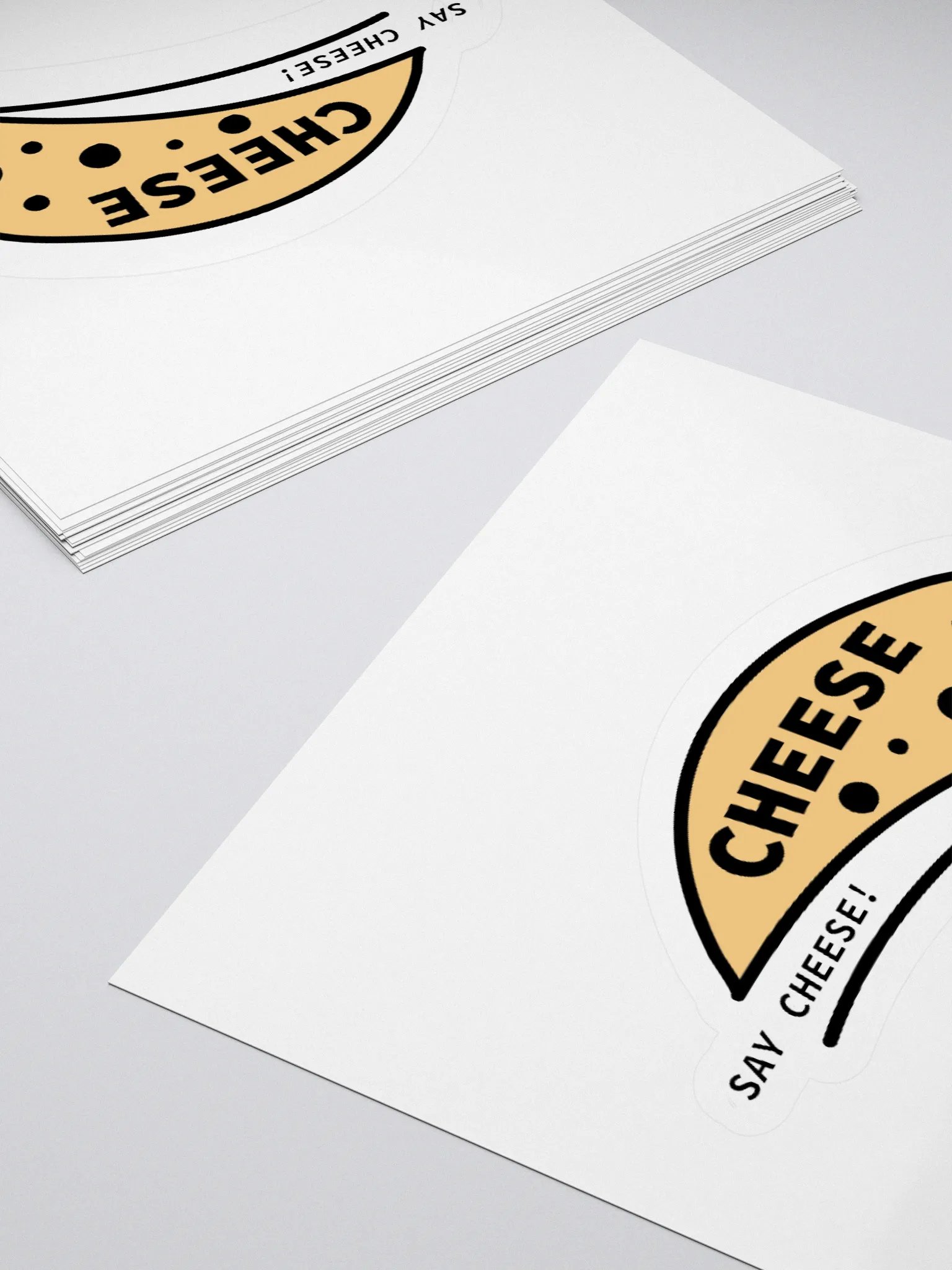 Say Cheese Kiss Cut Stickers product image (10)