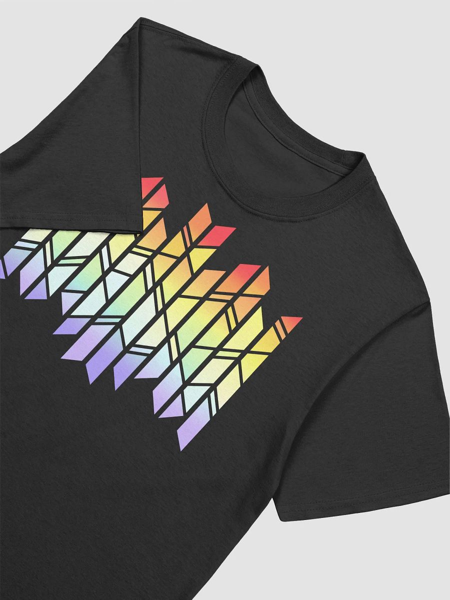 PRISMAGIC STAINED GLASS RAINBOW TEE (black) product image (3)