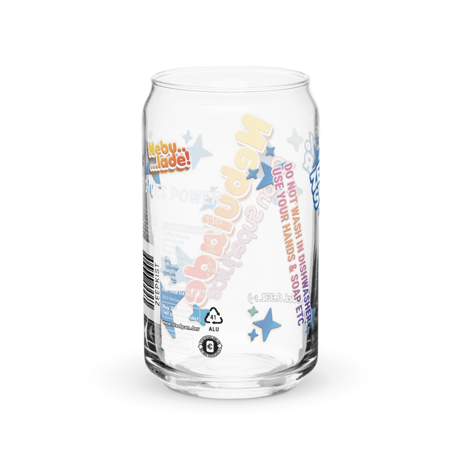 Nebulade Orion Superjuice Can-Shaped Glass product image (6)