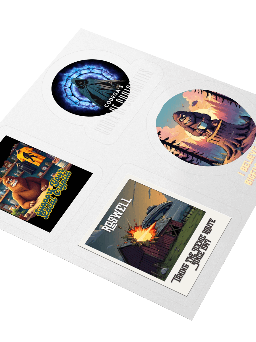 Mystical Cryptid Sticker Collection product image (8)