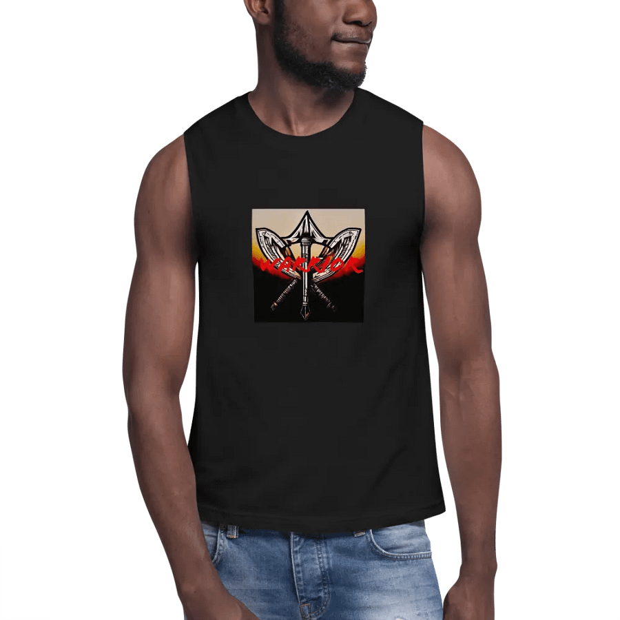Warrior's Crest Muscle Tank product image (6)