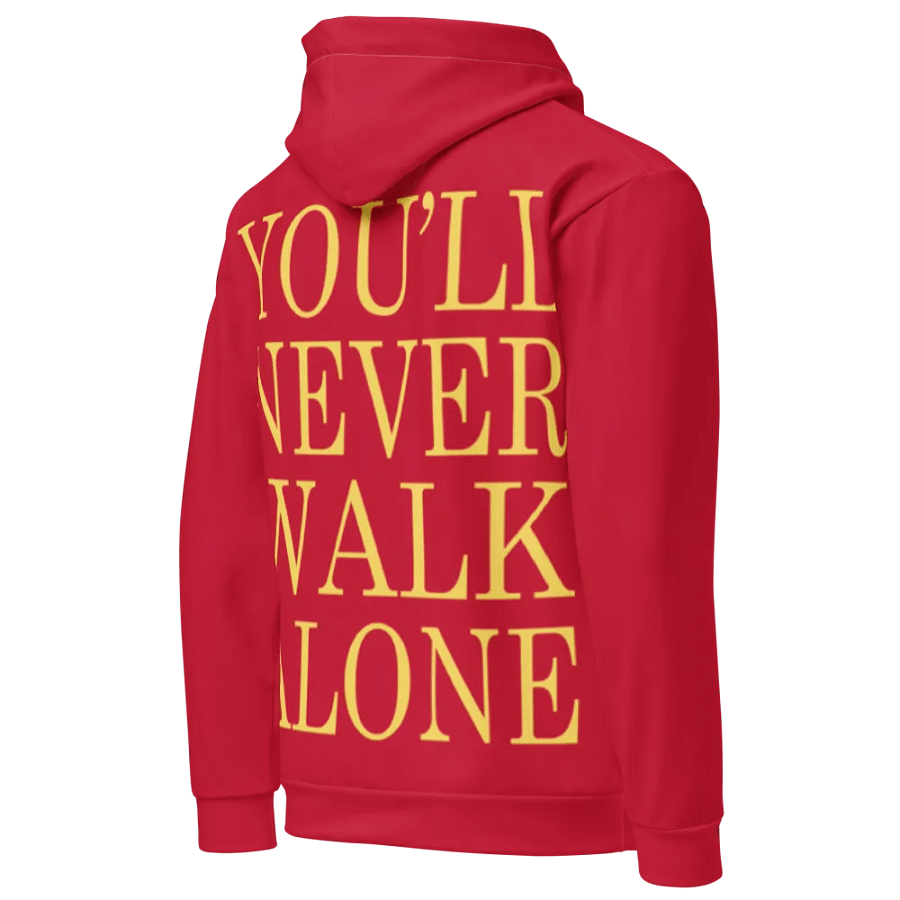 Liverpool FC - You'll Never Walk Alone - RED & GOLD - Unisex Hoodie product image (4)