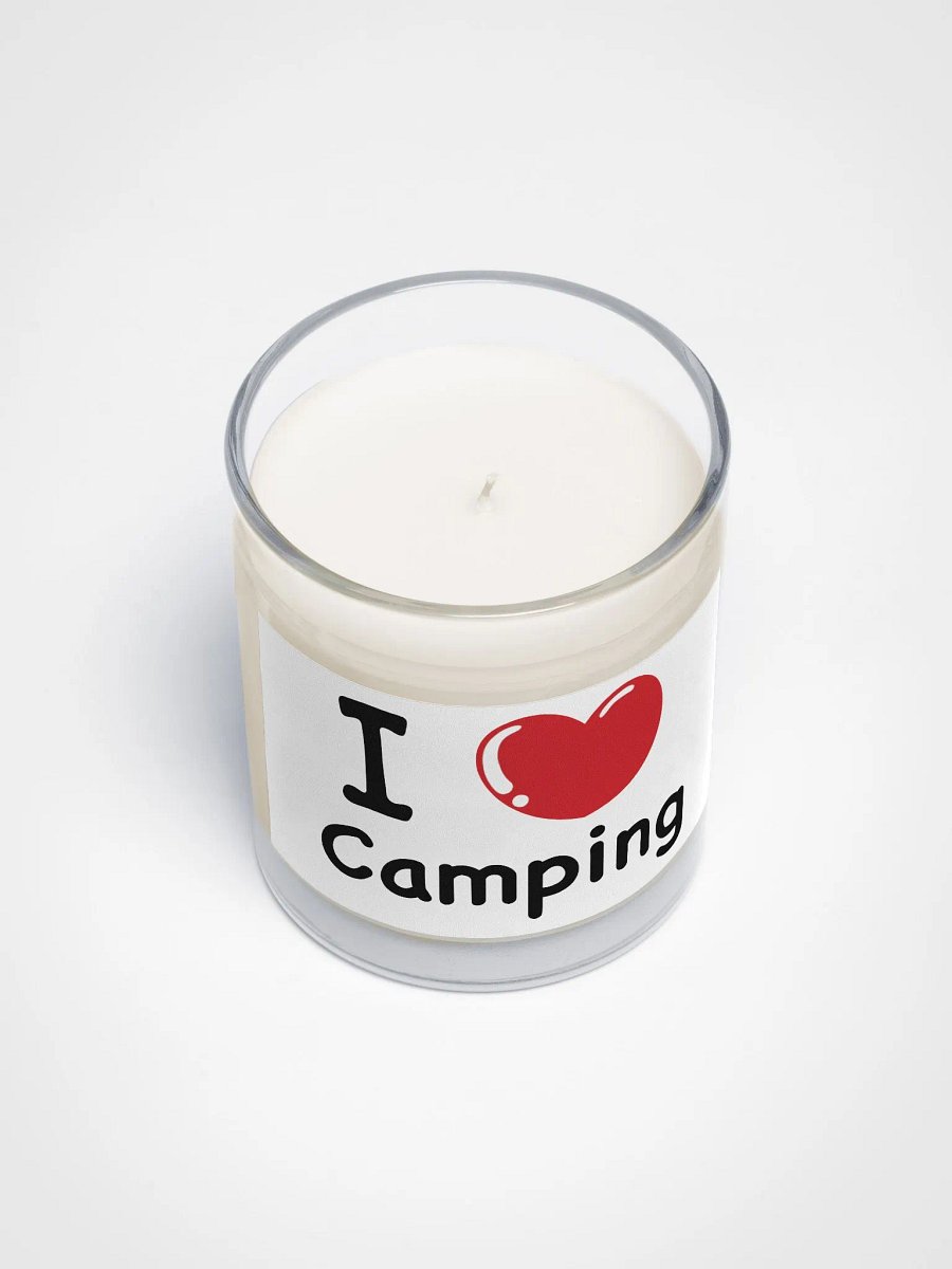 I Love Camping Unscented Candle product image (3)