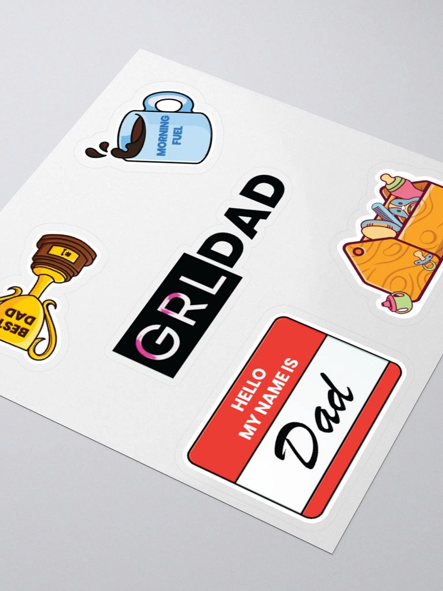 GRL DAD Sticker Pack product image (8)