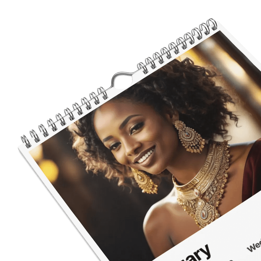 Glamour & Glow: Stylish Living 2024 Calendar product image (16)