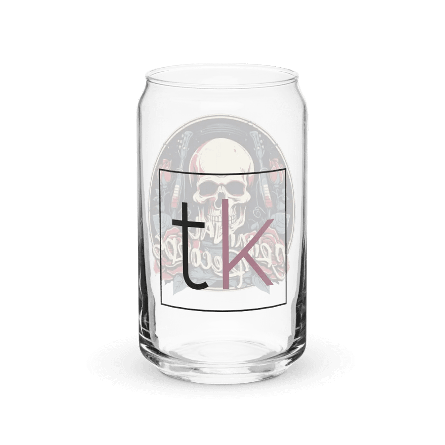 Criminal Records Can-Shaped Glass product image (2)
