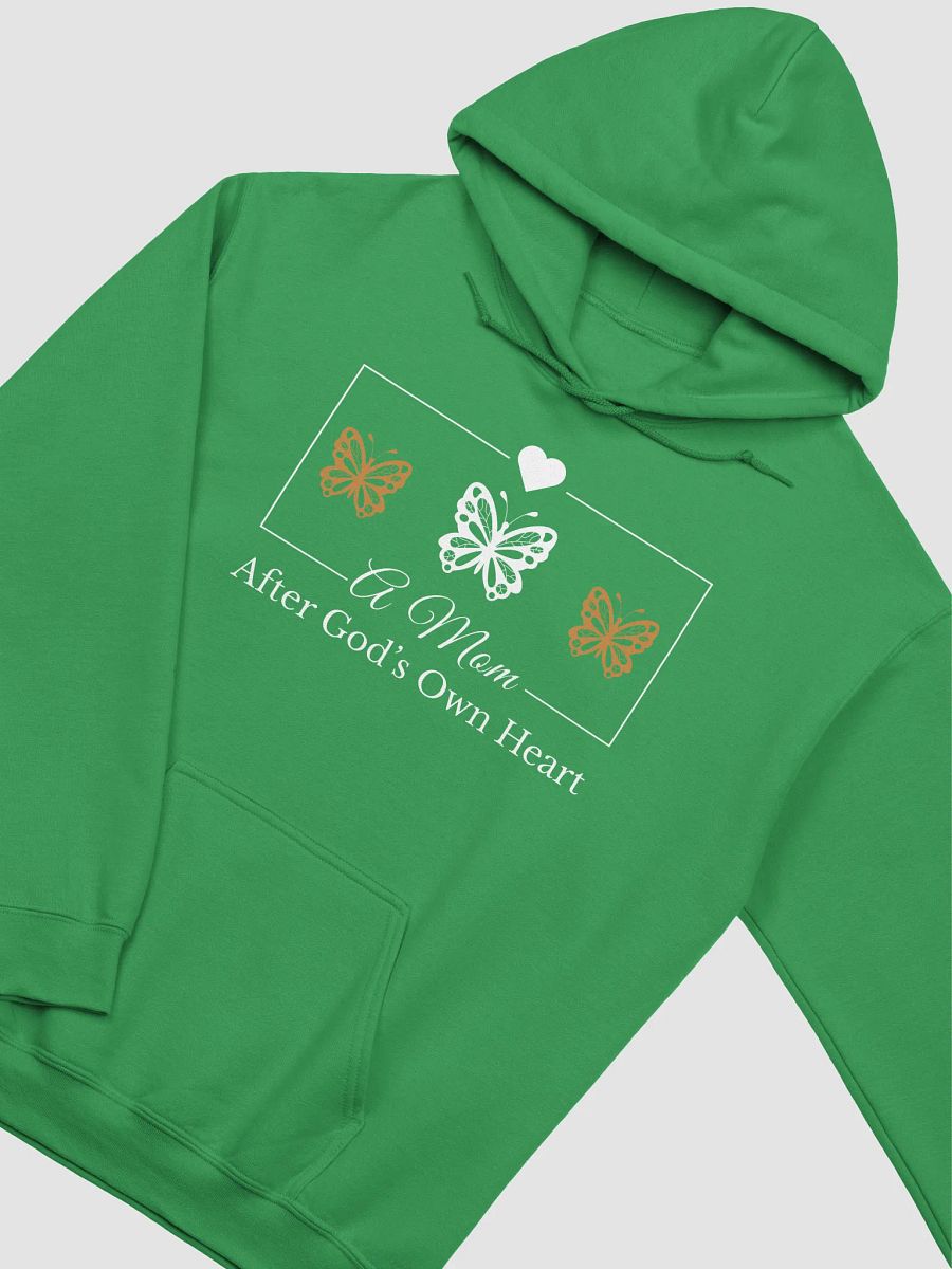 God`s Heart Mom, Gildan Hoodie. product image (3)