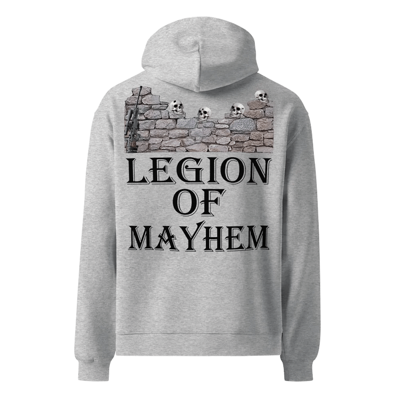 LEGION OF MAYHEM GRAY HOODIE