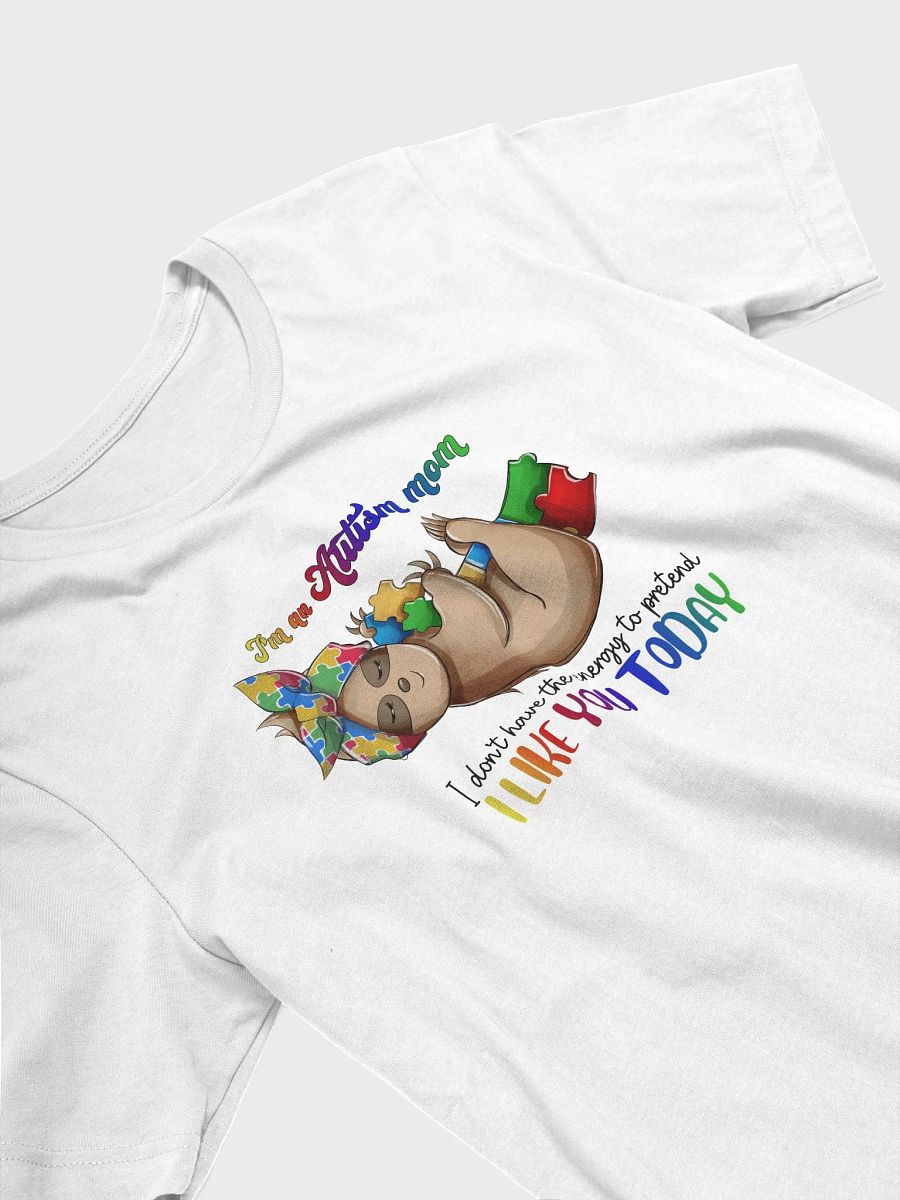 Autism Mom3 T shirt product image (59)