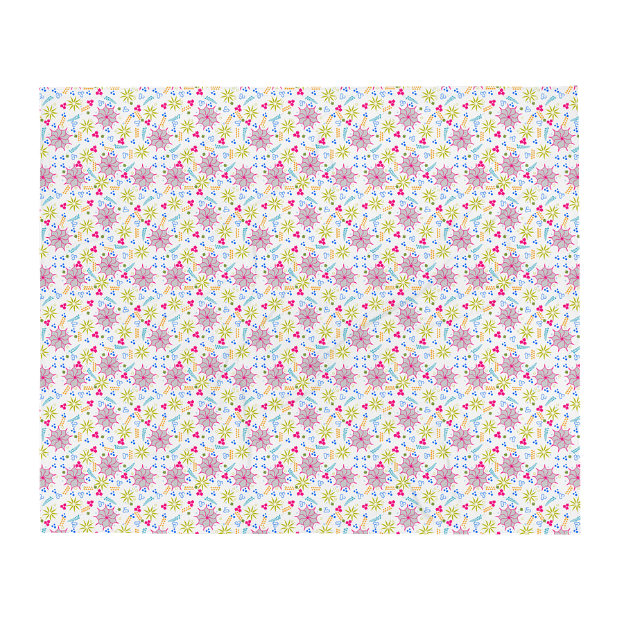 Funky Floral Snuggly Blanket product image (2)