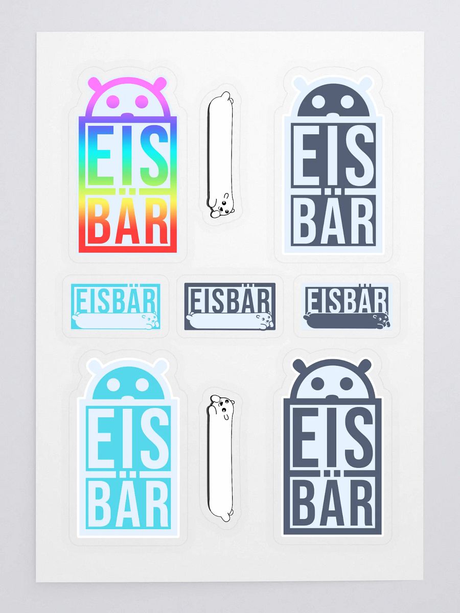 Eisbär Sticker Sheet! product image (3)