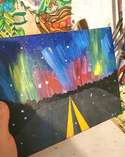 It is either the highway or Noway #SupportArtists #EmergingArtist #IndependentArtist #BuyFromArtists #OriginalArtwork #ArtAdm...
