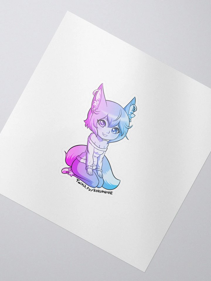 Kokumune OG Chibi Gradient Sticker product image (2)