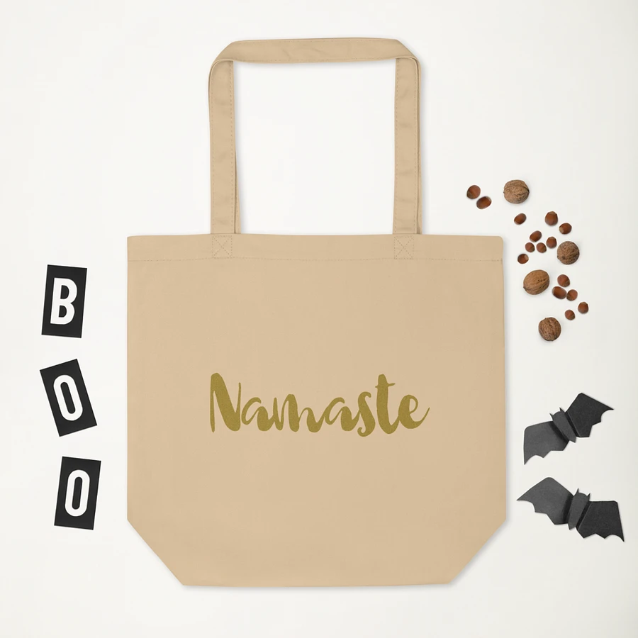 Namaste Text Eco-Friendly Tote Bag product image (2)