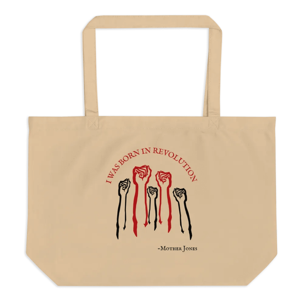 Born in Revolution Mother Jones Jumbo Tote product image (1)