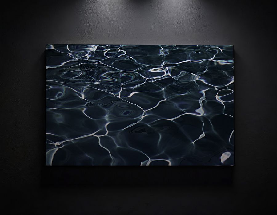 dark blue sea Canvas Masterpiece 40"x60" - limited edition product image (2)