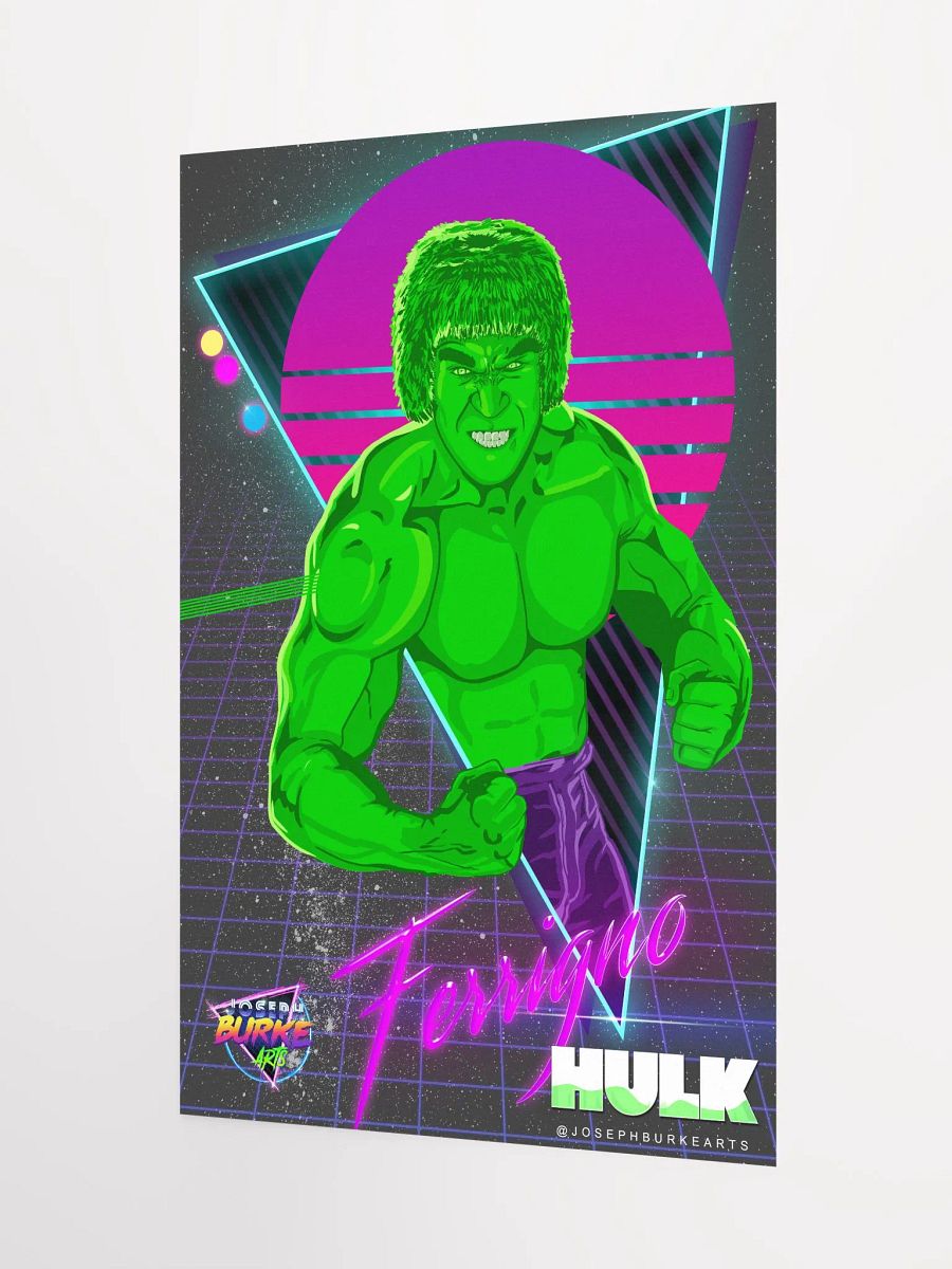 Lou Ferrigno Hulk 12x18 Fine Art Print product image (3)