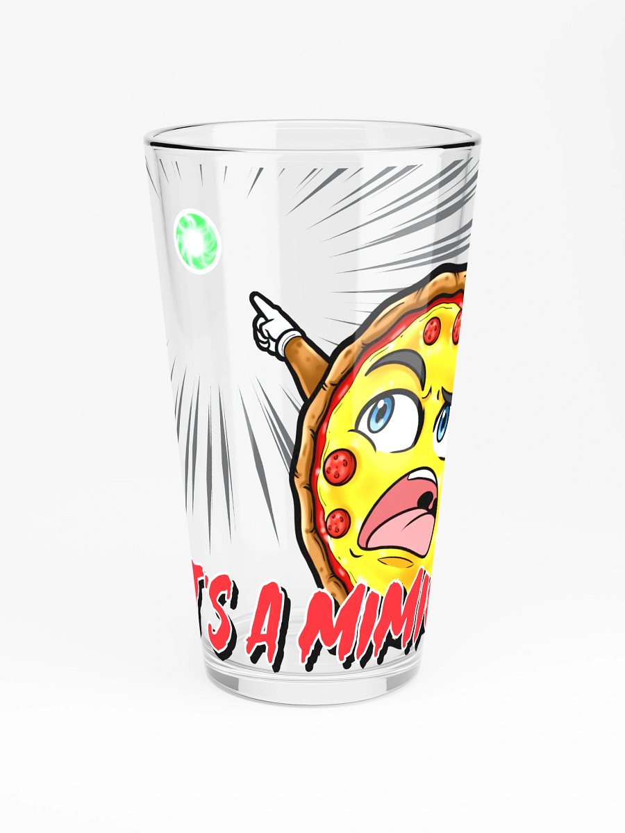 SpookyTimePizza - "It's a Mimic!" Pint Glass product image (3)