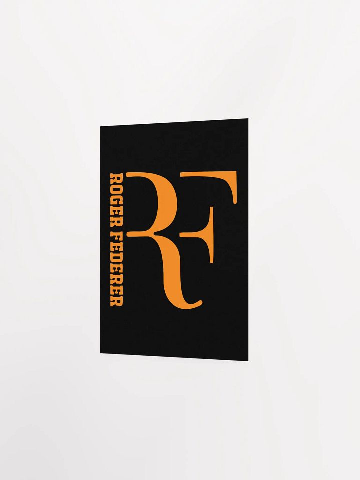 RF Monogram Orange Poster product image (24)
