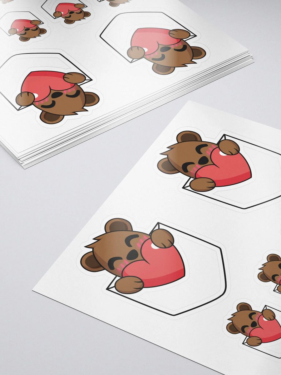 Drybear Pocket Love Sticker Sheet product image (5)