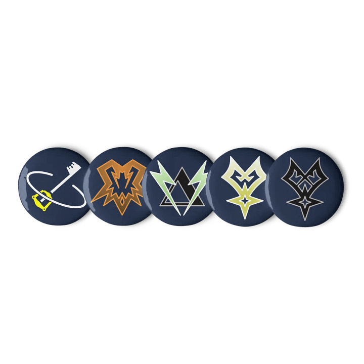 Keyblade Forge Emblem Pin Set product image (1)