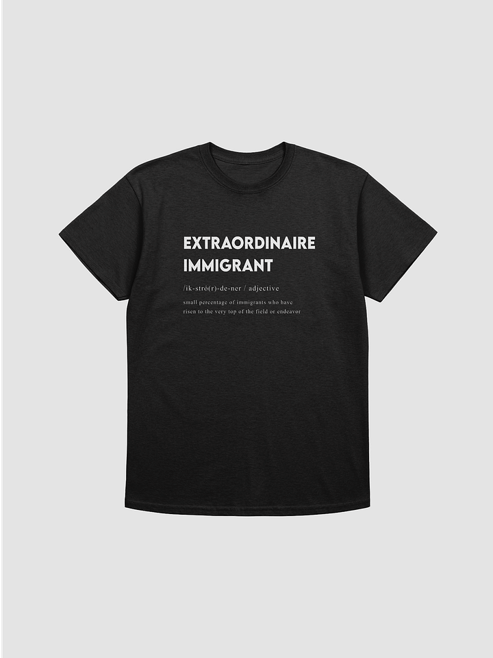 EXTRAORDINAIRE IMMIGRANT TSHIRT product image (1)