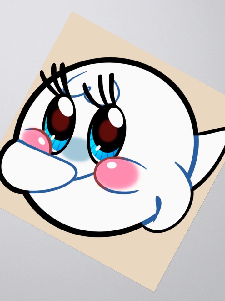 MARIOTHON BOO STICKER product image (2)