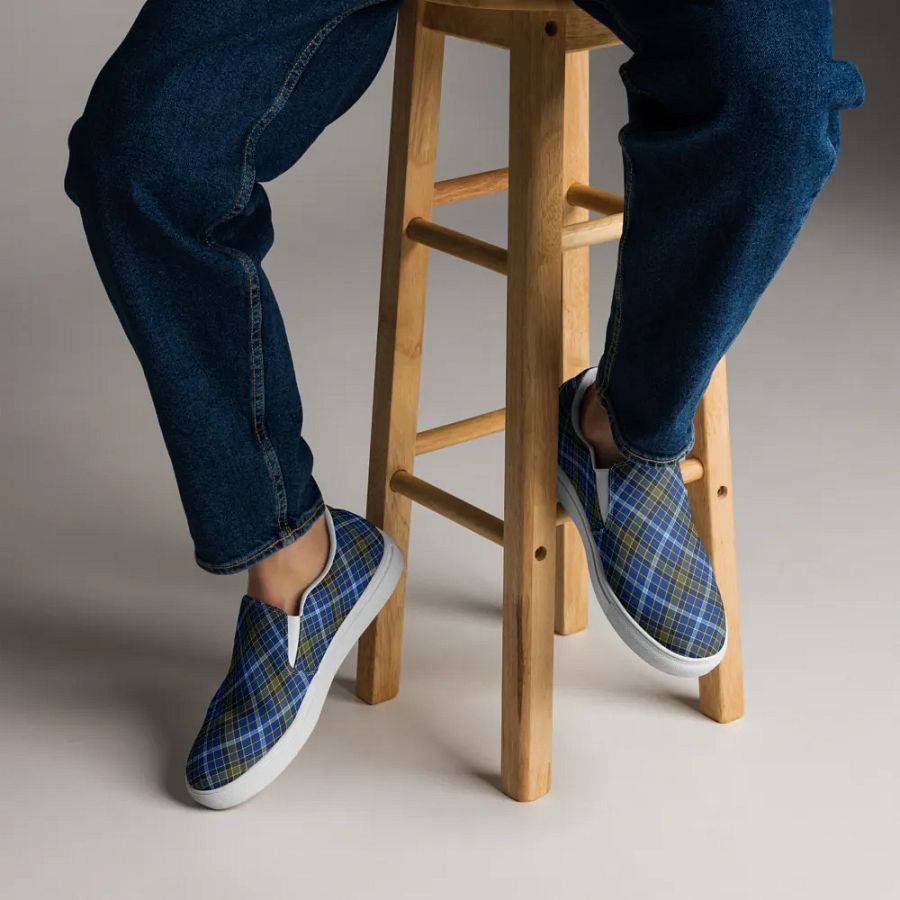 Knox Tartan Men's Slip-On Shoes product image (8)
