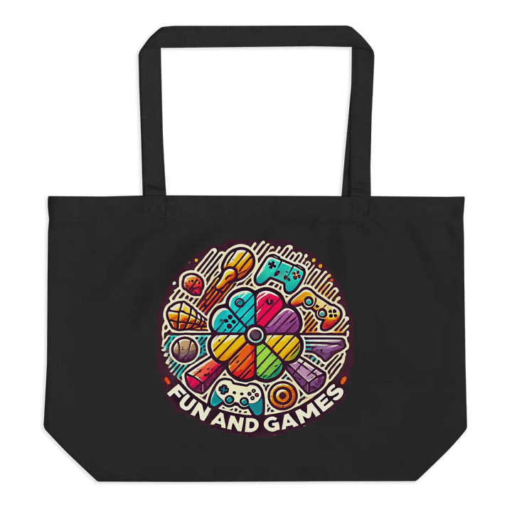 Playful Pixels Eco Tote product image (1)