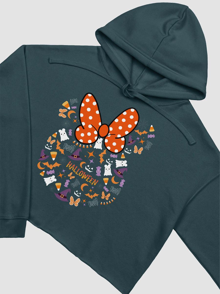 Disney Halloween Minnie Mosaic Crop Hoodie. product image (11)