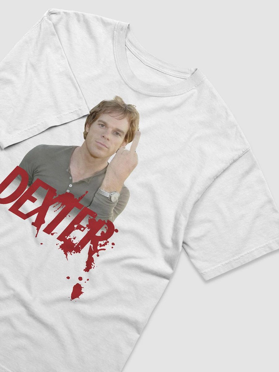 Dexter Middle Finger Unisex Shirt product image (12)